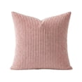 thumbnail image 2 of Boho Farmhouse Throw Pillow Covers 18x18 Inch Mordern Nordic Cushion Covers Soft Corduroy Spring Home Decor for Couch Bed Sofa Living Room, 2 of 7