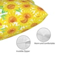thumbnail image 3 of Gaeub Sunflowers2 Print Double Sided Plush Decorative Throw Pillow Cover, Sofa Cushion Cover, Plush Cushion Cover，Excluding Pillow Core-14"x20", 3 of 6