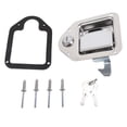 thumbnail image 2 of Caja De Herramientas Pestillo De Manija RV, Ajuste Universal Caja De Herramientas De Larga Vida útil Cerradura De Paleta Resistente Con 2 Llaves Para Gabinetes Para ATV Para, 2 of 7