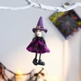 thumbnail image 4 of Halloween Hanging Ornaments, Cute Felt Pumpkin Ghost Cat Witch Doll Tree Decorations for Trick or Treat Party Supplies, 4 of 5