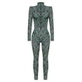 thumbnail image 2 of Combinaison Chaton Skinny Extensible Cosplay Animal Squelette 3d pour Femmes Halloween, 2 of 3
