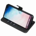 thumbnail image 3 of Estuche de Cuero PU con Cierre para Samsung Galaxy S10 Plus , Funda Protectora con Billetera y Correa, 3 of 6