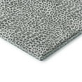 thumbnail image 4 of Addison Rugs Mayfield Washable Animal Skin Pattern Leopard Gray Round Rug, 8' x 8', 4 of 5