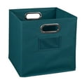 thumbnail image 1 of Niche Set of 6 Cubo Foldable Fabric Bins- Teal, 1 of 3