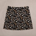thumbnail image 3 of Witch Halloween Skirt Woman Tarot Sun Moon Stars Print Modern Mini Skirts High Waist Stree, 3 of 6