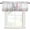 White, variant on Gnomes Easter Rod Pocket Curtain Valance, Colorful Spring Floral Weeping Eggs Farmhouse Window Valance for Living Room, Bedroom, Kitchen 42"W x 18"L