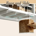 Storage bins with lids,Hanging organization Storage Box Food