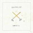 thumbnail image 2 of Pela Studio 15x15 White Modern Wood Framed Museum Art Print Titled - Garden Notes VIII, 2 of 4