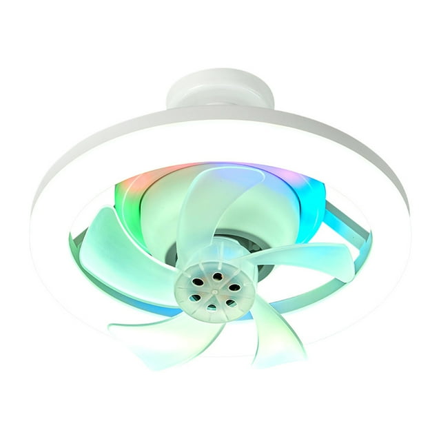 Cateissary Elegante ventilador de techo para cocina con bombillas y ventiladores de techo para cocina con luces de velocidad personalizables Iluminación y accesorios