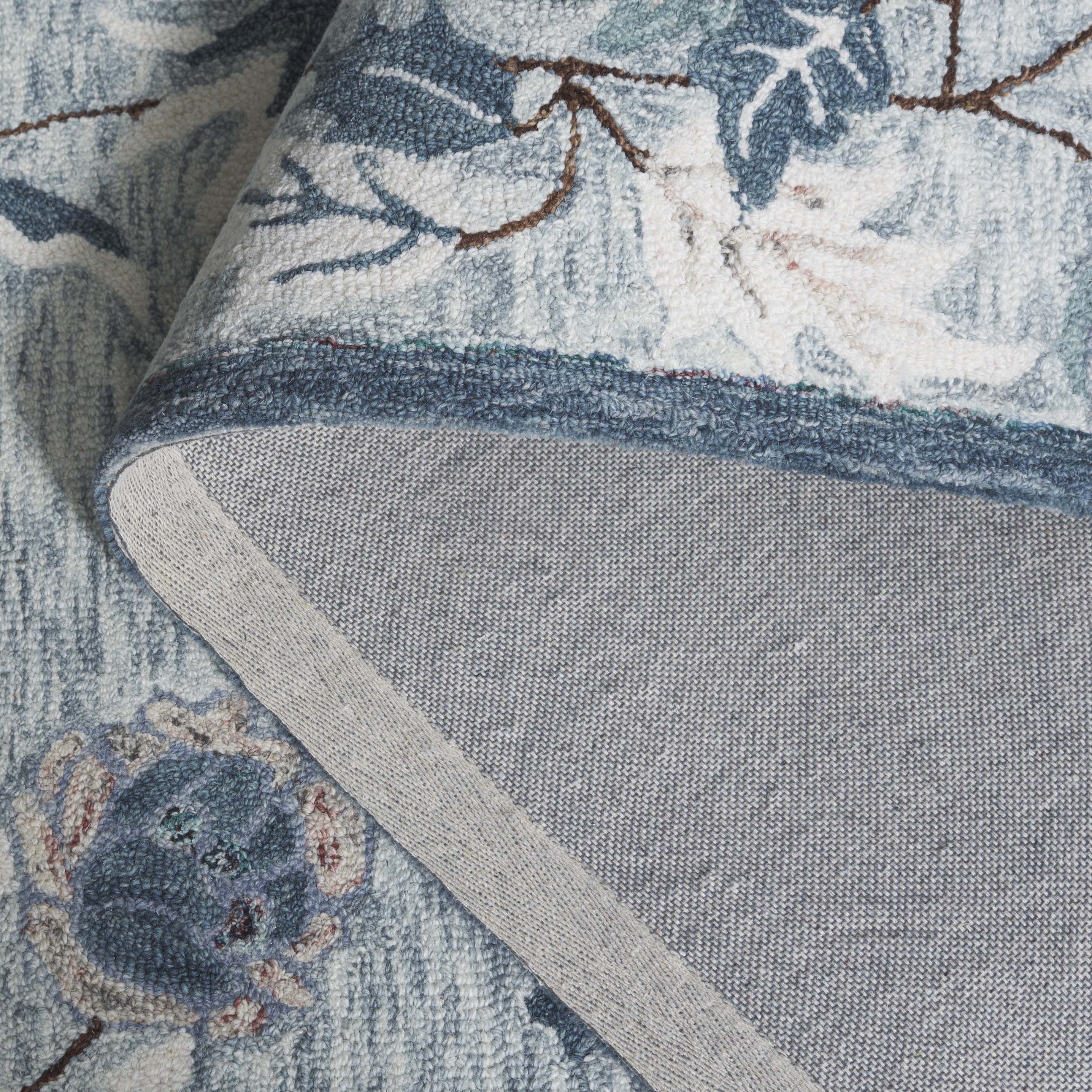 SAFAVIEH Blossom Wardell Floral Area Rug, Gray/Ivory, 5' x 8'