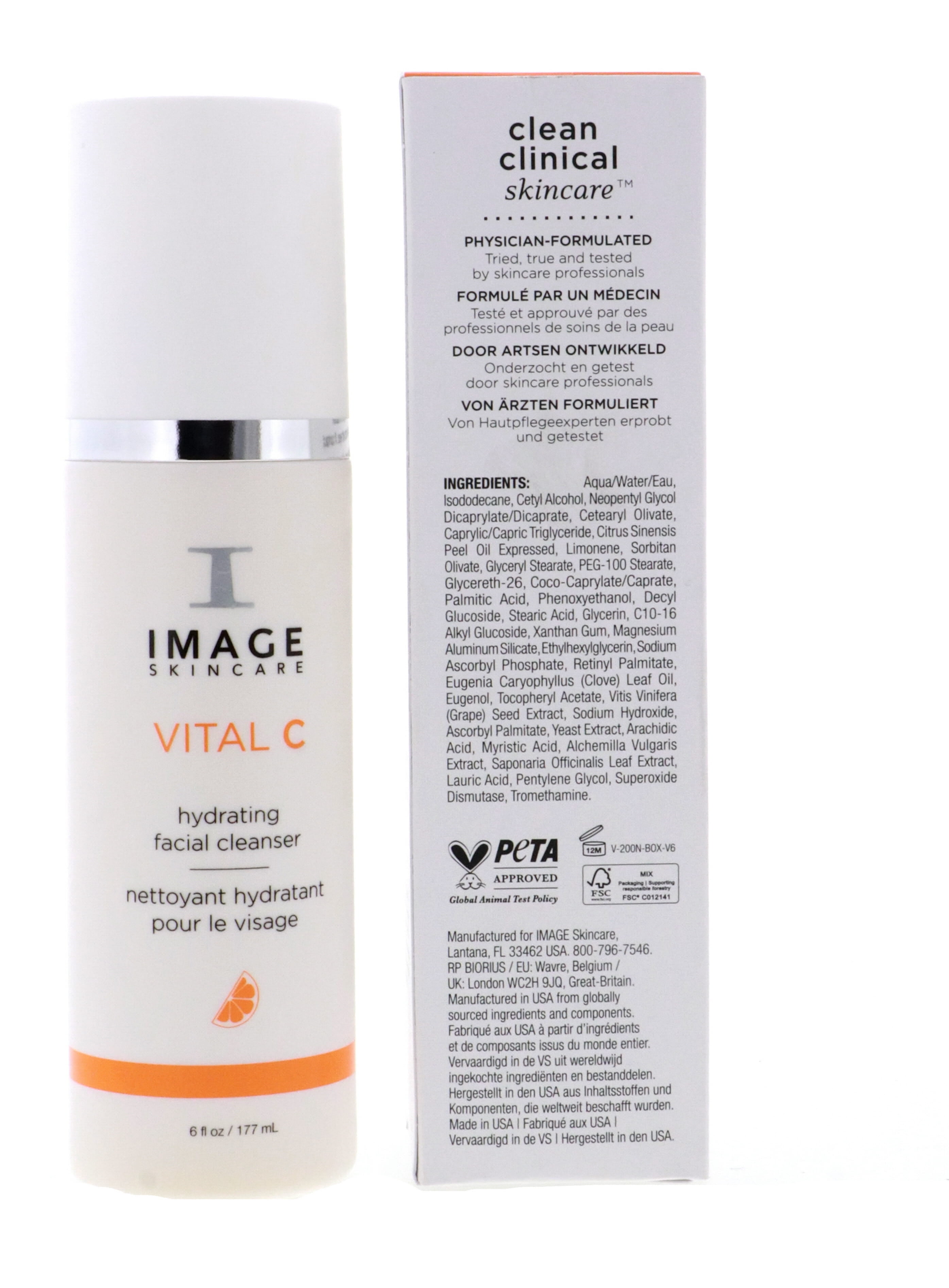 Image Vital C Hydrating Facial Cleanser 6 oz