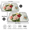 thumbnail image 3 of Balery Vintage Bike Flower Butterfly Print Car Windshield Sun Shade,Windshield Sunshade for Car Pickup Truck SUV Accessories-Medium, 3 of 7