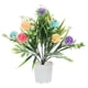 thumbnail image 1 of Ramo Artificial vívido, modelo de bonsái, simulación de planta en maceta, decoración, diseño de fiesta de boda, bonsái de flores, 1 of 5