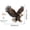 A7, variant on Keep Birds Away: Fake Owl/Eagle with Reflective Tape,Bell for Vineyard Garden Patio Pool, Reflective Hanging Decoration to Keep Birds Pigeon from Windows Tree Orchard