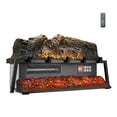 thumbnail image 1 of KFFKFF Electric Fireplace Log, 25 inch Fireplace Insert Log Heater, with Crackling Sound,Remote Controller, 5 Adjustable Flame Brightness, Timer, Overheat Protection, Thermostat, 1 of 9