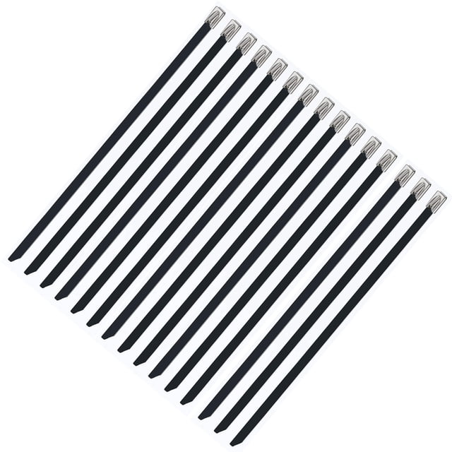 Brida para Cables ANGGREK de metal Compacta y Autoblocante 100 Piezas A Prueba de Herrumbre