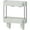 Gray, variant on Multi-Layer Shelf Multi-layer Movable Plastic Storage Shelf with Wheels Large Capacity Organizer Rack for Living Room Bedroom Bathroom Kitchen Home Office Use Durable ABS Material Movable Storage