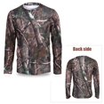 thumbnail image 3 of Camiseta de manga larga para hombre Ropa de secado rápido para acampar deportes al aire libre (L), 3 of 8