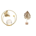 thumbnail image 1 of Escultura De Hoja De Bola De Cristal, Figura De Metal, Adorno De Escritorio, Estatua, Soporte, Forma Abstracta, Artesanías Creativas Nórdicas Para Pasillo, Chimenea, Dormitorio, Sala De, 1 of 8