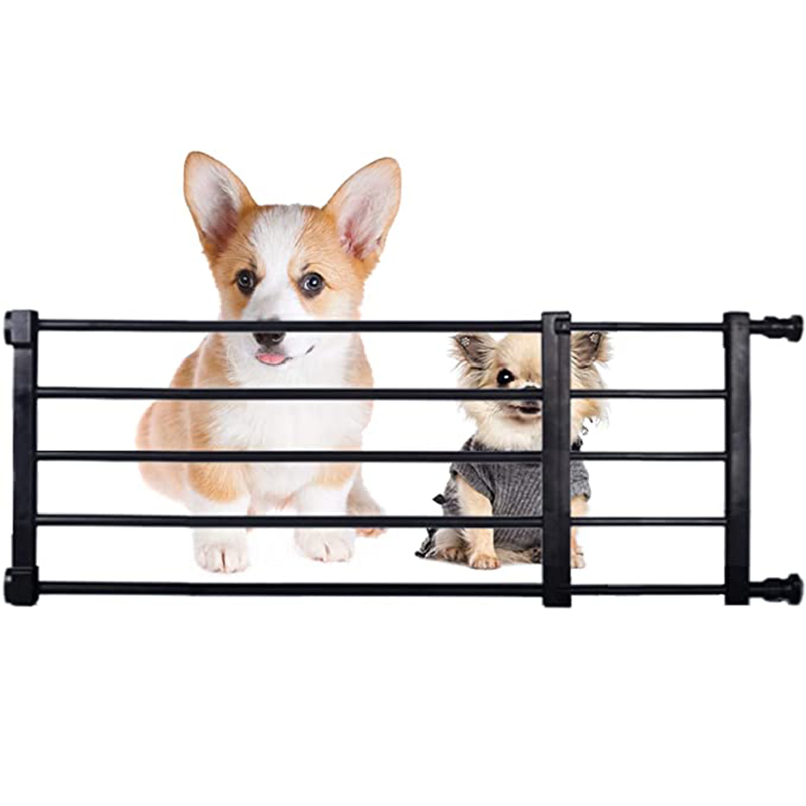 Heerlijk plotseling Bedachtzaam Wowspeed Metal Pet Gates | 22-39.37 Inch Extra Wide Pressure Mounted Dog  Gate for Stairs Doorways | Pet Gate with Door Walk Through Easy Step NO  Need Tools NO Drilling, Adjust Size (