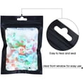 thumbnail image 5 of 400 Pieces Resealable Food Storage Bags with Clear Window Coffee Beans Packaging Pouch (Black, 2.4 x 4 Inch), 5 of 7