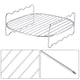 thumbnail image 1 of Estante para Barbacoa de Acero inoxidable de Doble Capa Brochetas Sin Piel Banja para Hornear Freidora de Aire Hino Asador para Barbacoa Al Aire Libre, 1 of 7