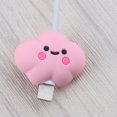 thumbnail image 1 of Anime Cable Protector Cartoon Charger Protector Cable Winder Cute Cable Bite Organizer Data Line Protective Cover For iPhone cloud, 1 of 6