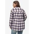 thumbnail image 2 of Ellos Women's Plaid Flannel Shirt Shirt, 2 of 6