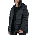 thumbnail image 1 of Chamarra Acolchada Impermeable HikePath para Mujer Color Negro Talla Grande, 1 of 7