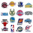 thumbnail image 3 of Basketball Association Basketball Stickers. Lakers, Chicago Bulls, Orlando Magic Or More Stickers, 3 of 5
