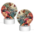 thumbnail image 2 of Balery Butterflies In Blooming Garden Pattern Acrylic Night Light Gift with 3 Color ModesTouch-Sensitive LED Lamp Perfect Gift for Mother's Day, Birthday, or Christmas, 2 of 9