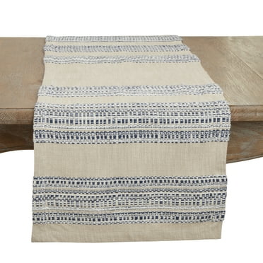 Saro Lifestyle Refined Style Stripe Table Runner - 16"x72"