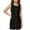 Black-2, variant on QHFBli Work Dresses for Women 2025 Spring Business Formal Short Dress Sleeveless Button Down Elegant Office Outfits