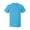 Aquatic Blue, variant on COUVER Men's Durable High Density Cotton Heavyweight T Shirt White 2X-Large 2-Pack