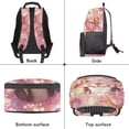 thumbnail image 5 of KUIFORTI Pink Cherry Blossom Panda Kids Backpack Lightweight Large Capacity School Bag with Multiple Organizer Pockets for Elementary Middle Kids Back to School Gifts for Students, 5 of 7