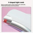 thumbnail image 5 of V-Tooth Deshedding Comb for Pets - Pro-Groom 1. 1 Mm V-Shaped Teeth Pet Comb - Pet Deshedding Tool with Curve Blade - Tight V-shaped Teeth Shedding Comb for Cats and Dogs (White), 5 of 7