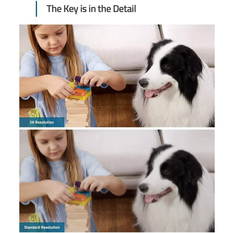 eufy Security 2K Indoor Camera Kit, Wi-Fi Enabled, Night Vision