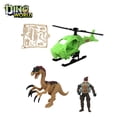 thumbnail image 2 of Juguete Set Dino World con Helicóptero Militar, Dinosaurio, Figura de Explorador y Accesorios Incluidos, 2 of 5