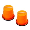 thumbnail image 2 of 2 Piezas Zancos para Caminar Zancos de Equilibrio Juguete de Equilibrio Zancos Antideslizantes para Niños Taza para Caminar Zancos de Cubo para Sala naranja, 2 of 8