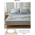 thumbnail image 6 of Bed Sheet Straps Set, Elastic Fasteners with Metal Clips, Sheet Holders for Corners, Fitted Sheet Clips to Hold Sheets in Place, Bed Sheet Clips with Adjustable Bed Bands (4 Pcs Black), 6 of 8