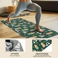 thumbnail image 4 of Princess Castle Star Pattern Hot Yoga Mat Towel Non Slip for Hot Yoga - Quick-Drying Yoga Mat Cover with 4 Corner Pockets with Travel Bag - Hot Yoga Towel Non Slip Grip Moisture Wicking Sweat 70"x26", 4 of 6