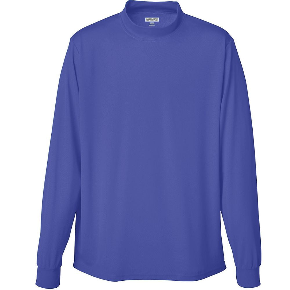 mens purple mock turtleneck