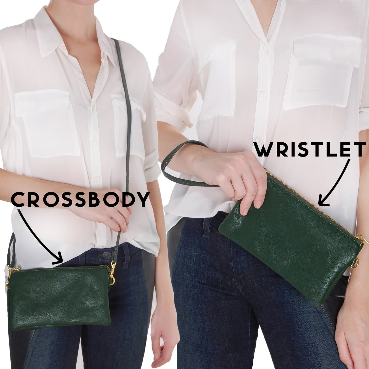S.Leaf Retro Crocodile Pattern Shoulder Bags for Women
