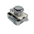 thumbnail image 2 of Baohd Verrou à Bouton-Poussoir pour Porte de Camping-Car Résistant aux Déchirures Anti-Corrosif Verrou à Bouton-Poussoir Outil de Verrouillage avec Vis, 2 of 6