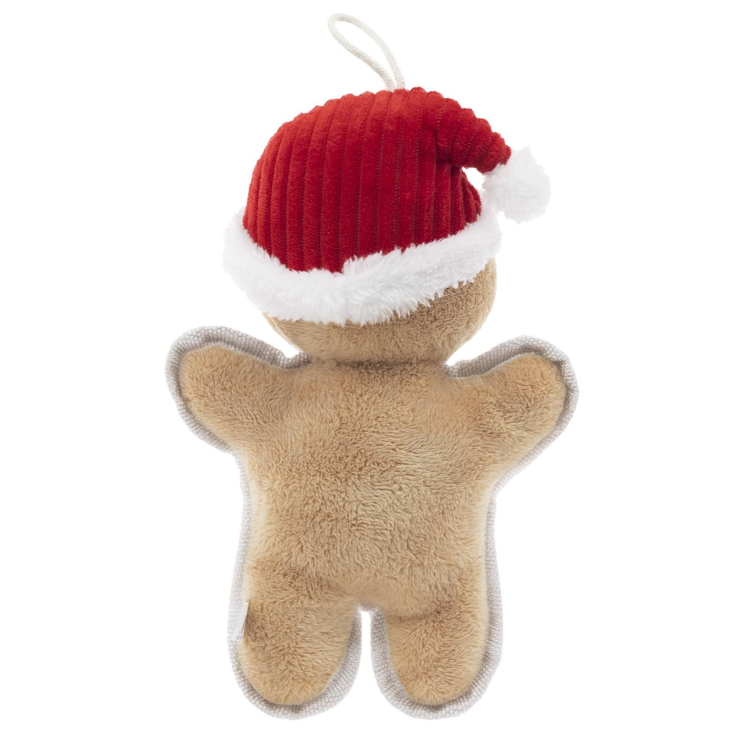 Holiday Time Plush Gingerbread Dog Toy
