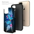 thumbnail image 5 of iPhone 11 Case Cute Girls Women w[Tempered Glass Screen Protector] Heavy Duty Protective Phone Cover Case for&nbsp;Apple iPhone 11 - Blue Butterfly, 5 of 6