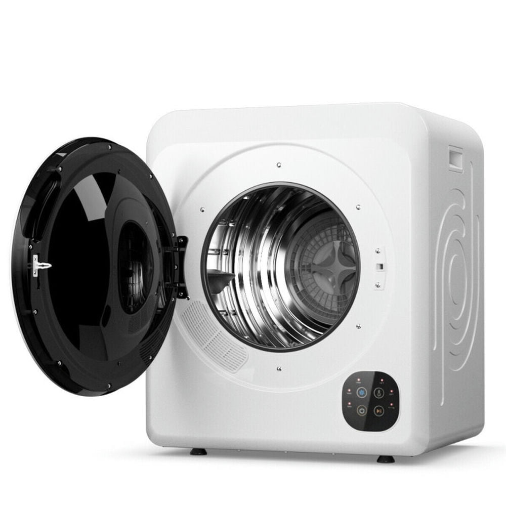 Yardi Yard 1700W Electric Tumble Laundry Dryer with Steel Tub, Laundry Dryer with Large-diameter Stainless Steel Tumble, Electric Laundry Dryer for Indoor as Home, White