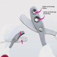 thumbnail image 2 of Pet Nail Clippers Cat Dog Puppy Grooming Claw Nail Trimmer Cutter Scissors Easy Use, 2 of 5