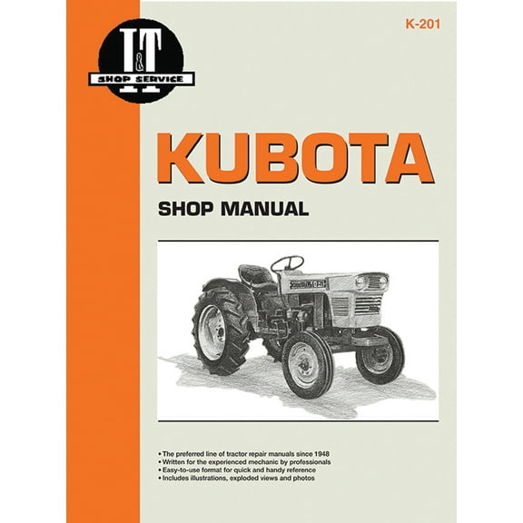 Kubota Shop Manual (Paperback)
