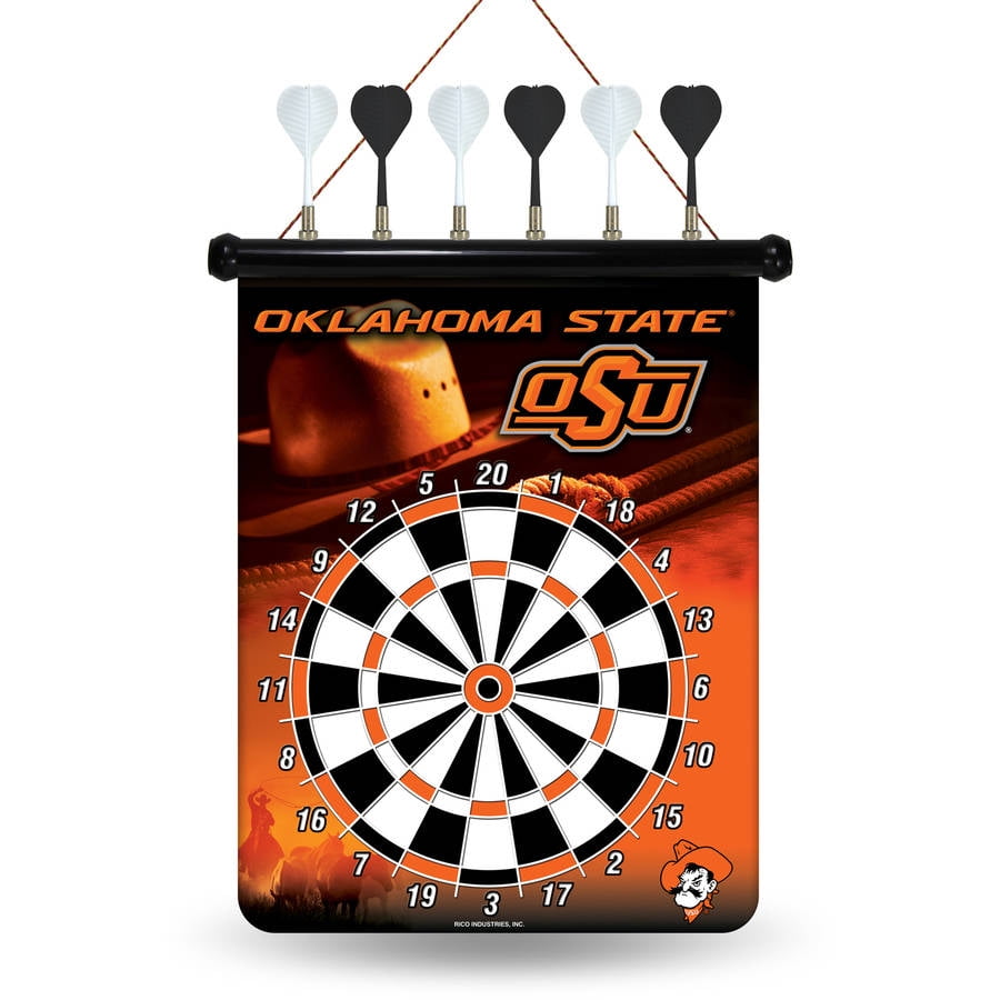 Rico NCAA Magnetic Dart Set, Oklahoma State Cowboys by Rico Industries